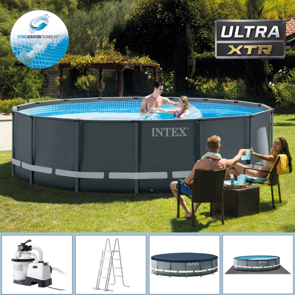 Intex Frame Pool Set Ultra Rondo XTR 488x122cm